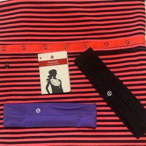 Lululemon headbands - Set of two